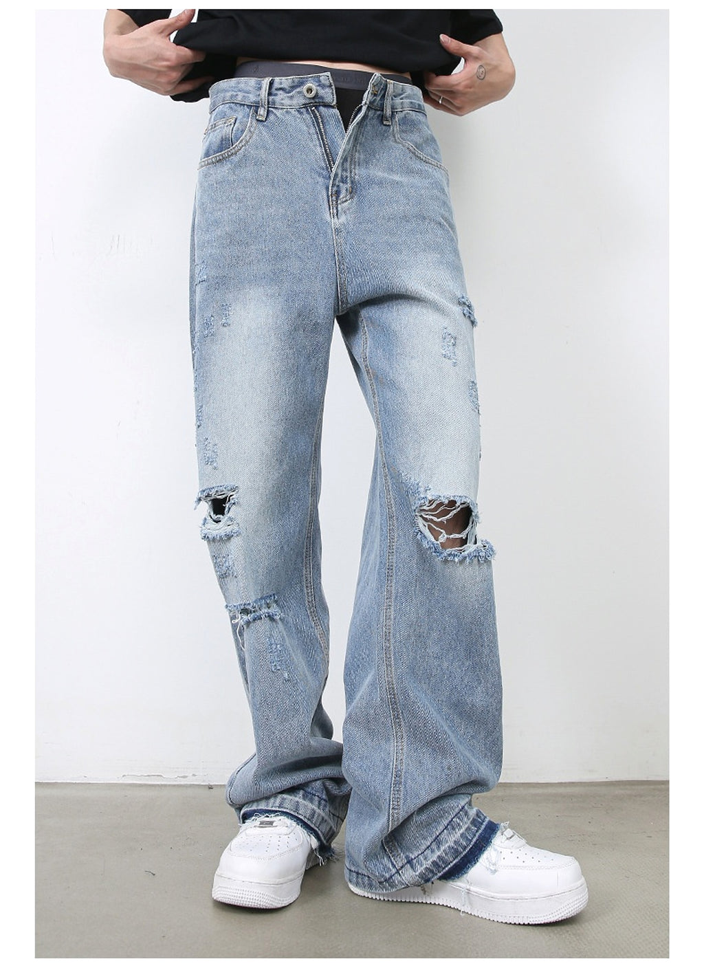 American Street – Men’s Ripped Jeans | Retro 25 Edition - enhanced image 2