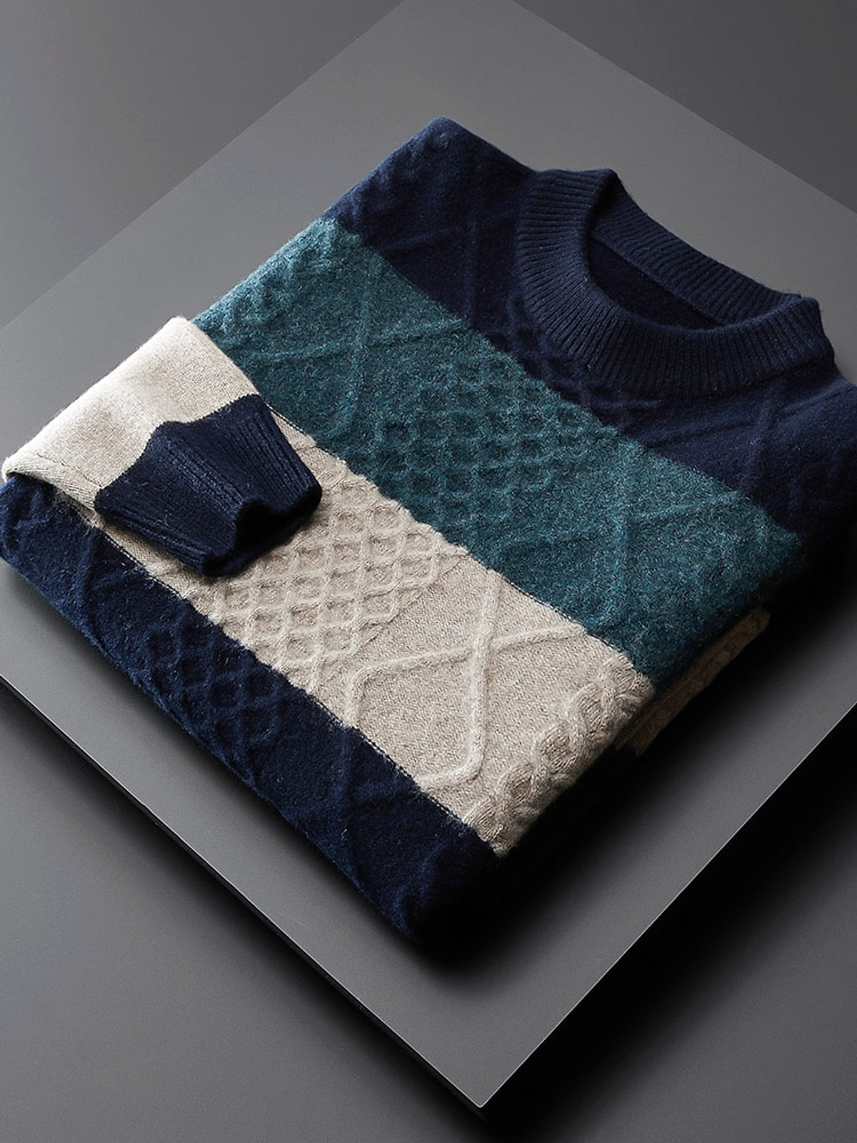 Cashmere Premium Sweater Men's Wear - enhanced image 2