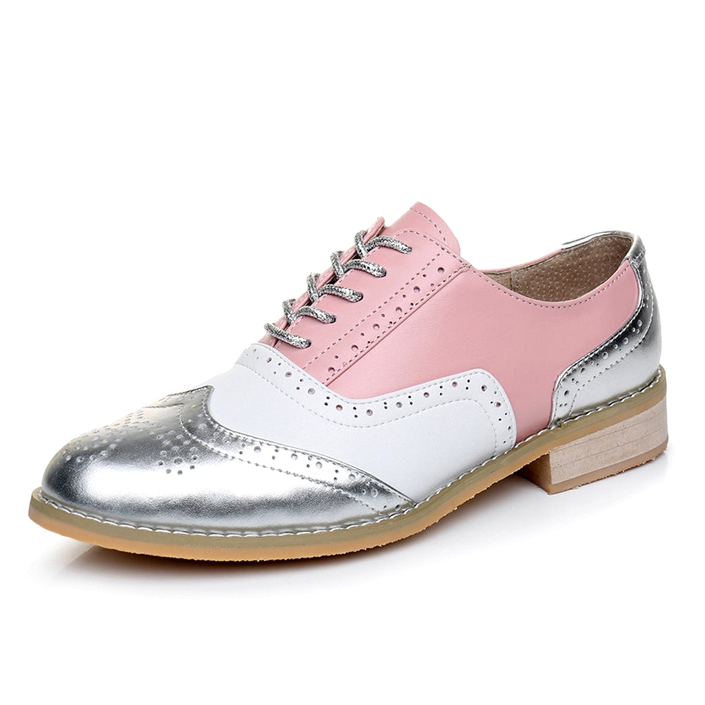 British style color matching shoes Women - enhanced image 2