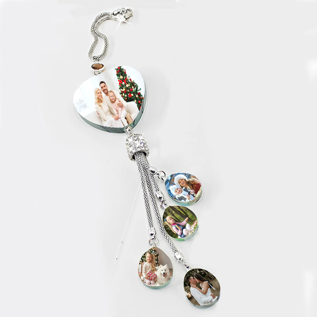 Car Pendant Photo Creative Rearview Mirror Crystal - enhanced image 2