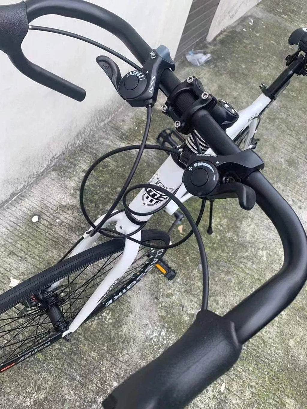Carpat RoadLine™ 48 – Aluminum Flat Handle Road Bike (Matte Finish, Lightweight) - enhanced image 2