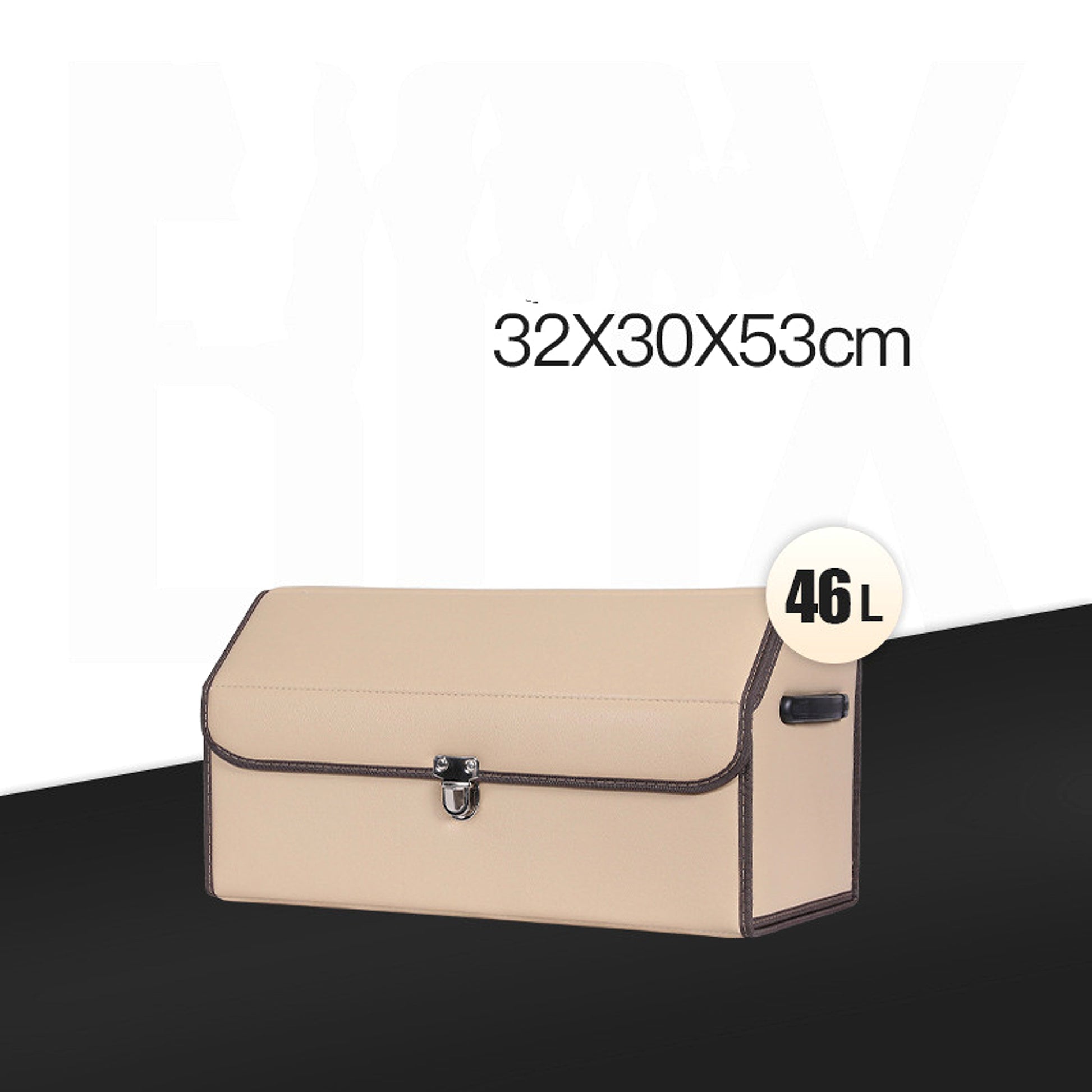 CarVault™ – Foldable Car Trunk Storage Box (Leather Style) - enhanced image 2