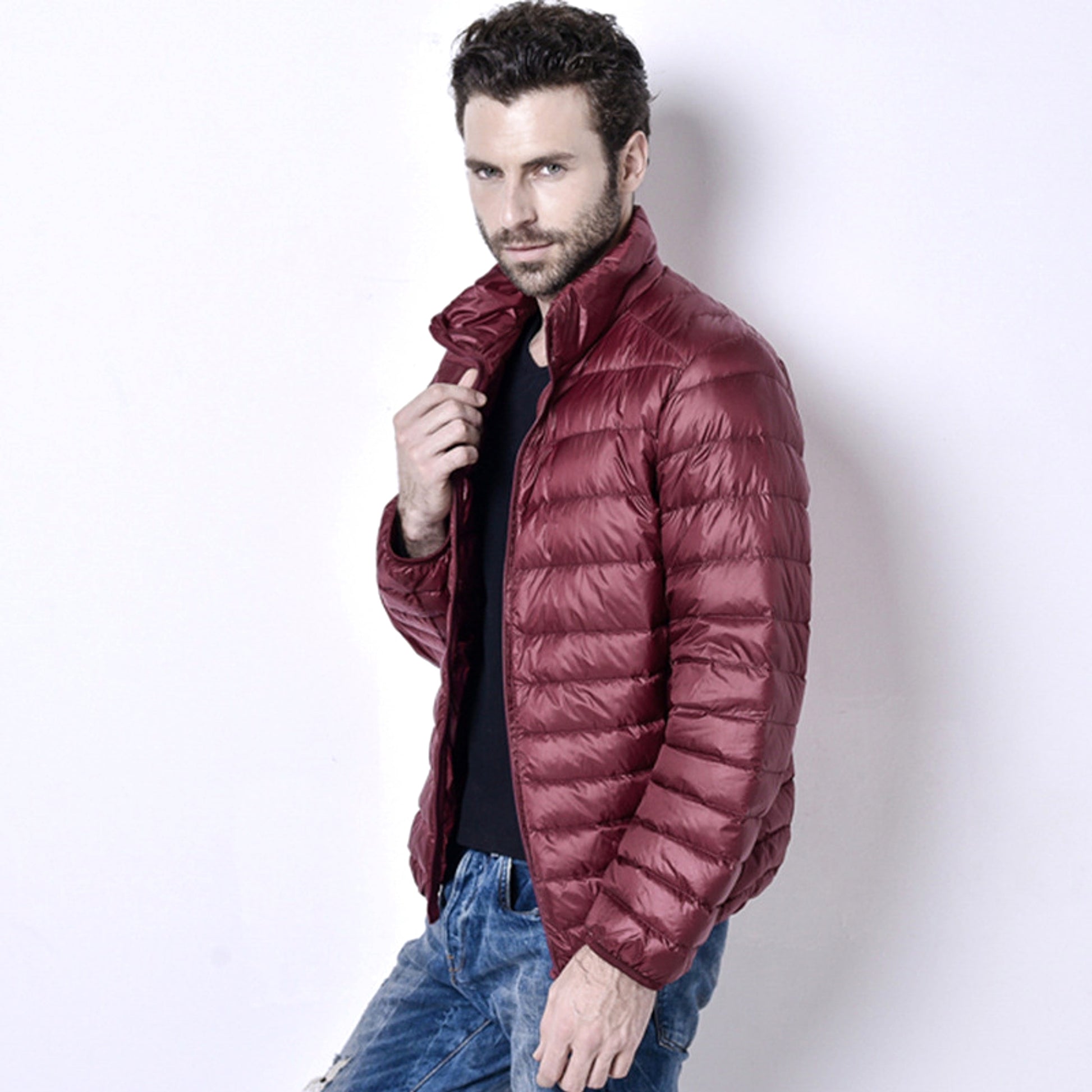 Casual jacket down jacket for men - enhanced image 2