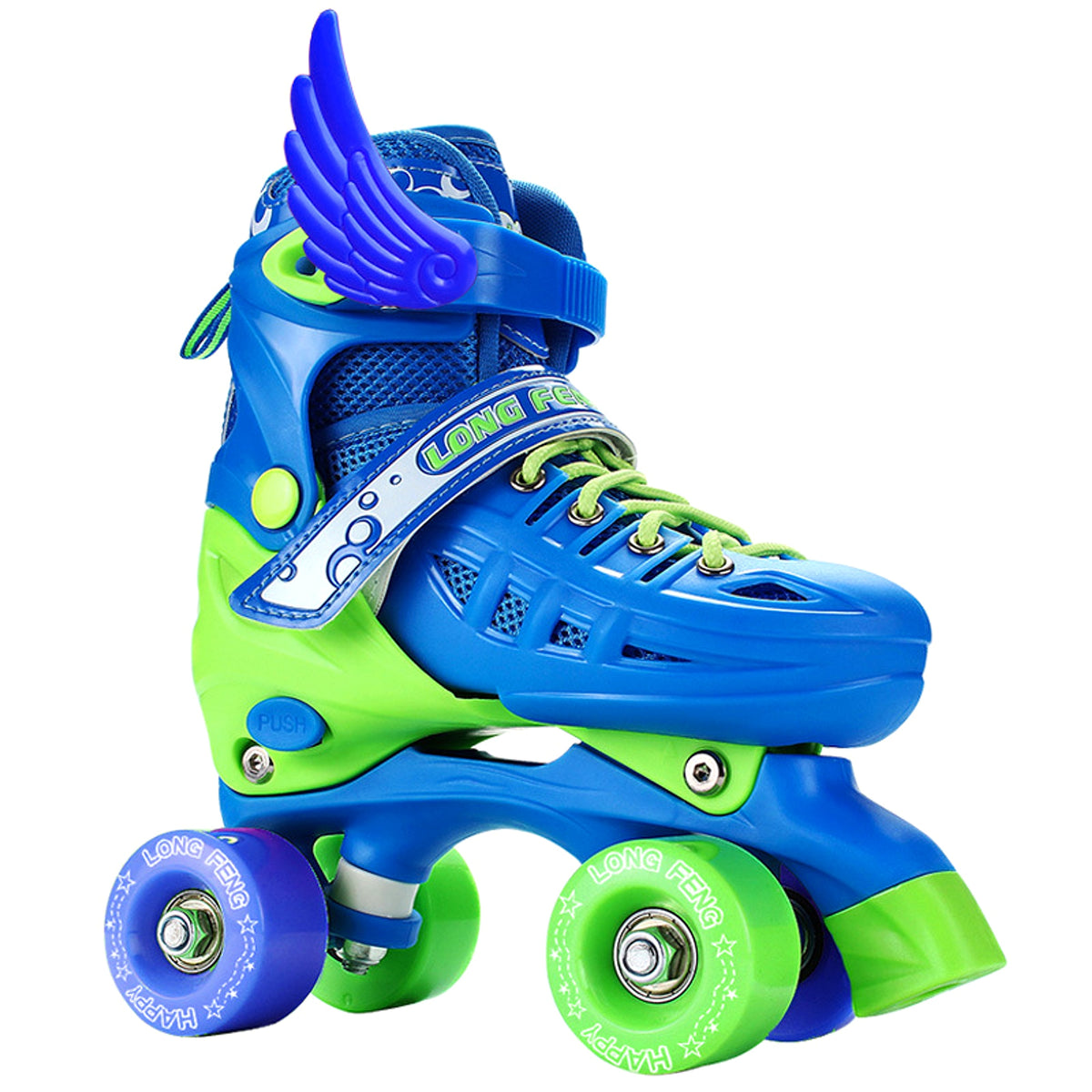 Children's Roller Skates Roller Skates Four Roller Skates Roller Skates Full Set - enhanced image 2