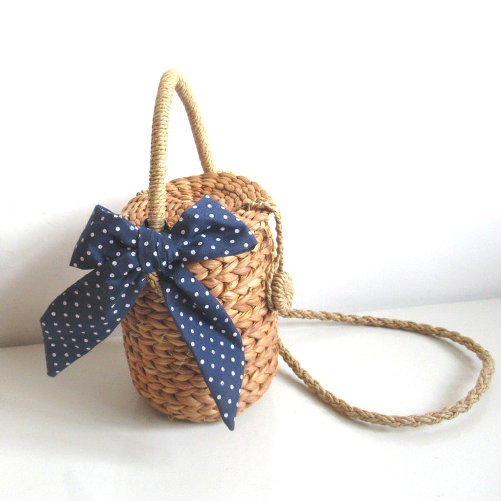 CornBelle™ – Mini Cylinder Woven Bag - enhanced image 2