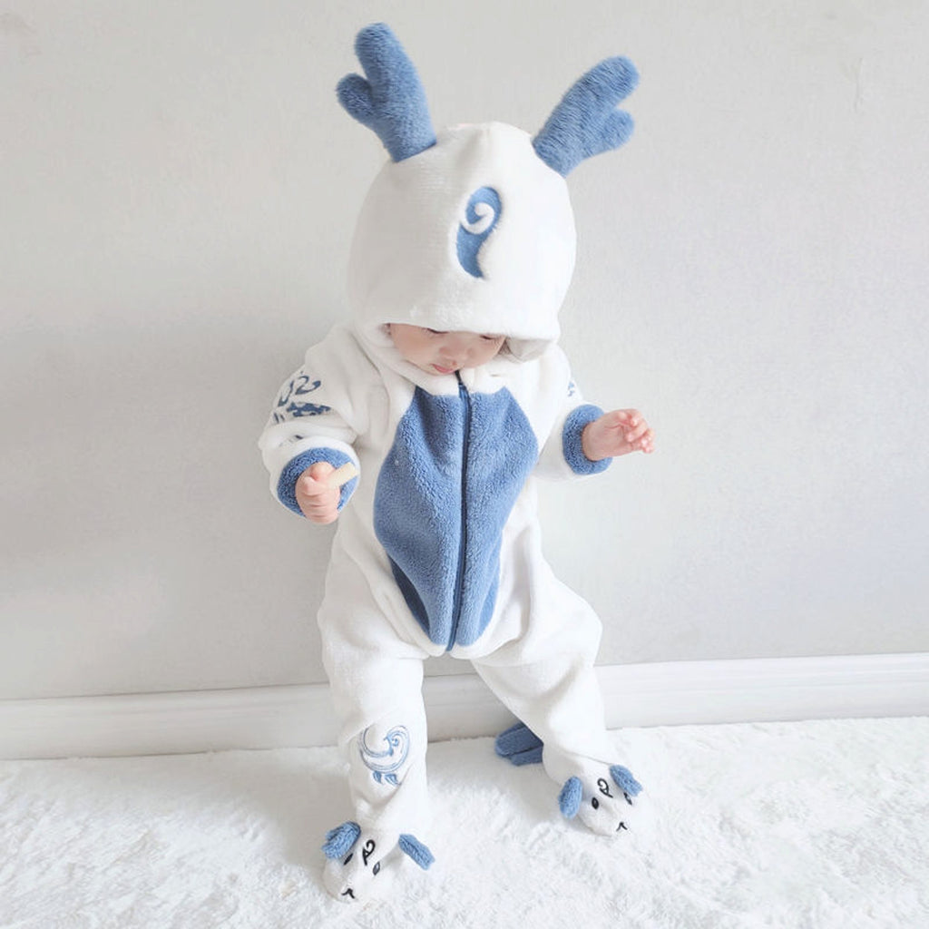 CuddleCub™ – Animal Ear Baby Jumpsuit for Autumn - enhanced image 2