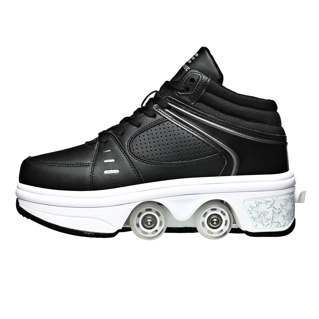 Deformation Shoes Double Row Rune Roller Skates - enhanced image 2