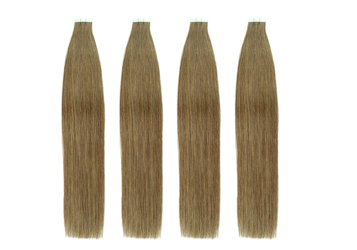 Double-sided Adhesive Hair Extension Piece PU Hair Wig - enhanced image 2