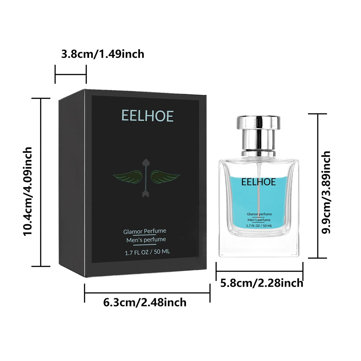 EELHOE Pheromone Perfume Fresh Mild And Not Harsh Lasting Natural Bergamot Fragrance Dating Niche Perfume - vanilla, lavender - enhanced image 2