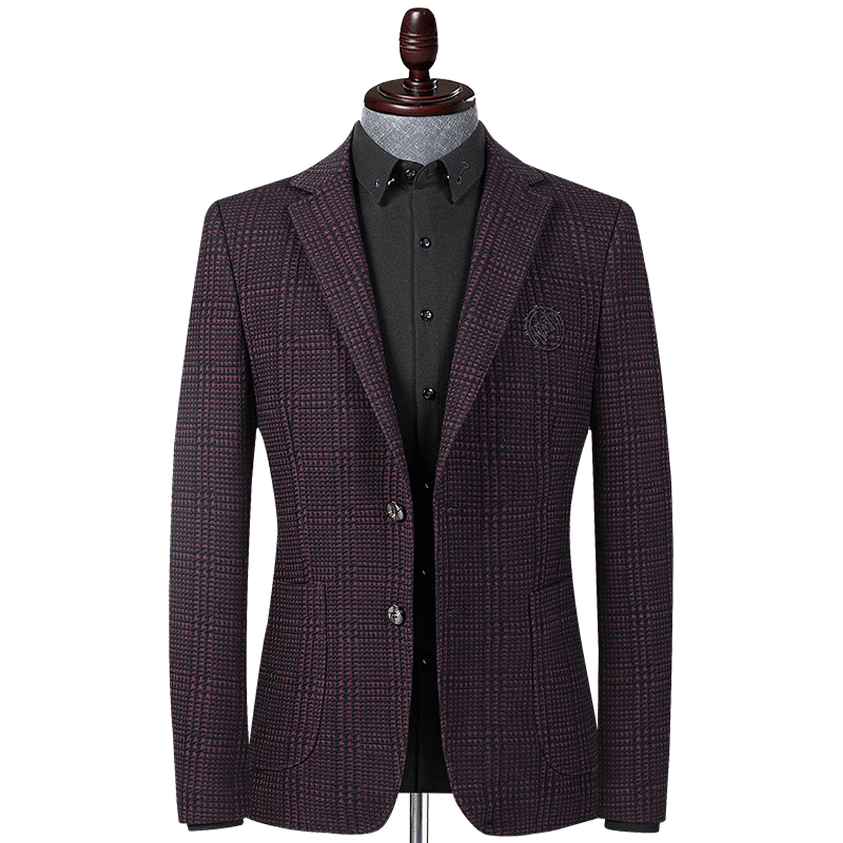 Embroidered Luxe™ Men's Suit – Bold Design for Fashion-Conscious Men - enhanced image 2