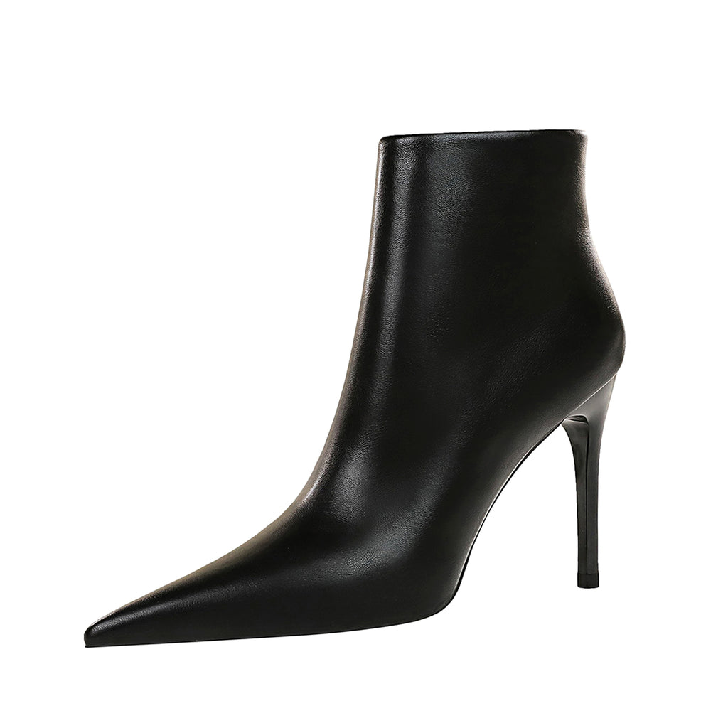 Thin Heel High Heel Thin Boots - enhanced image 2