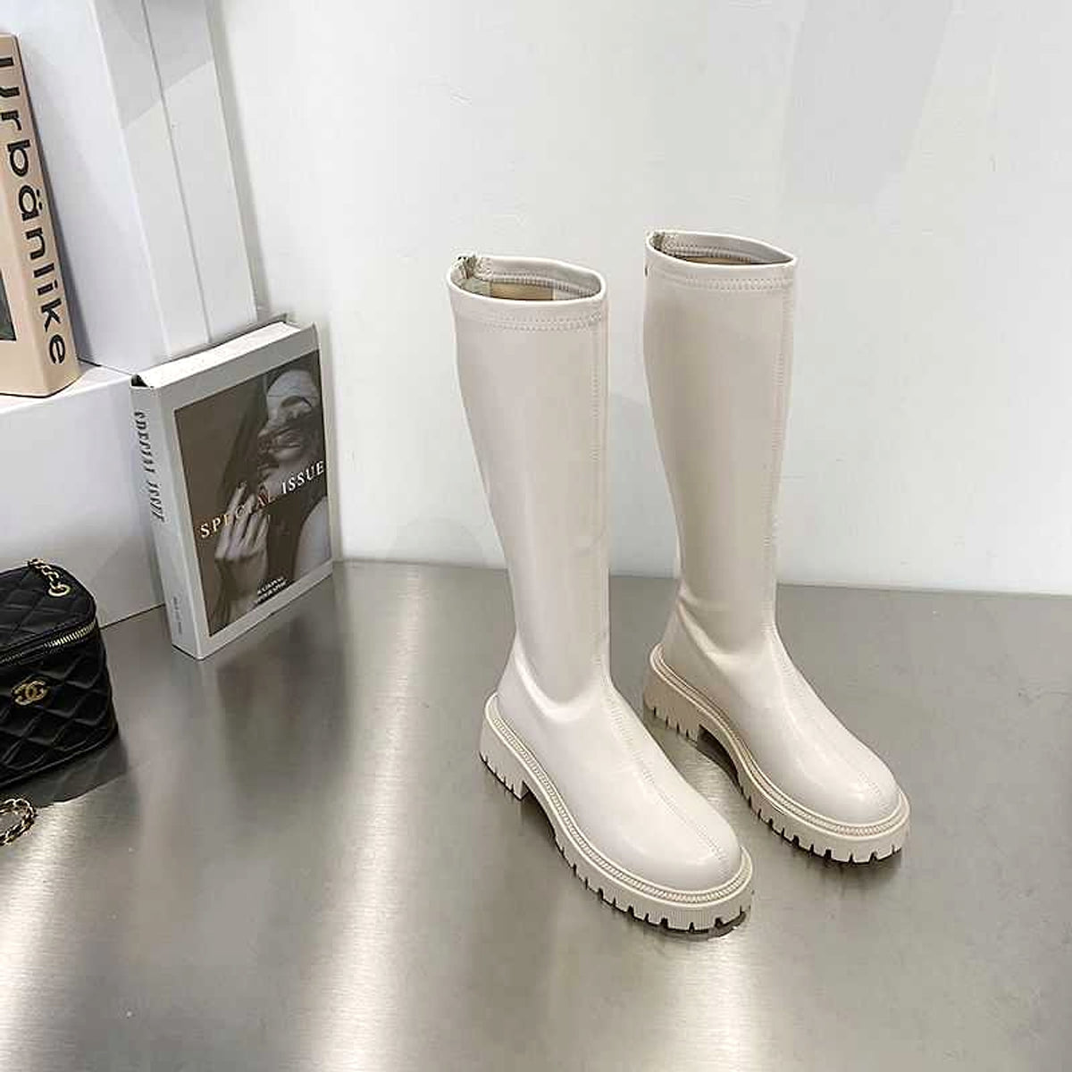Warm Thick Soled  Boots Women - enhanced image 2