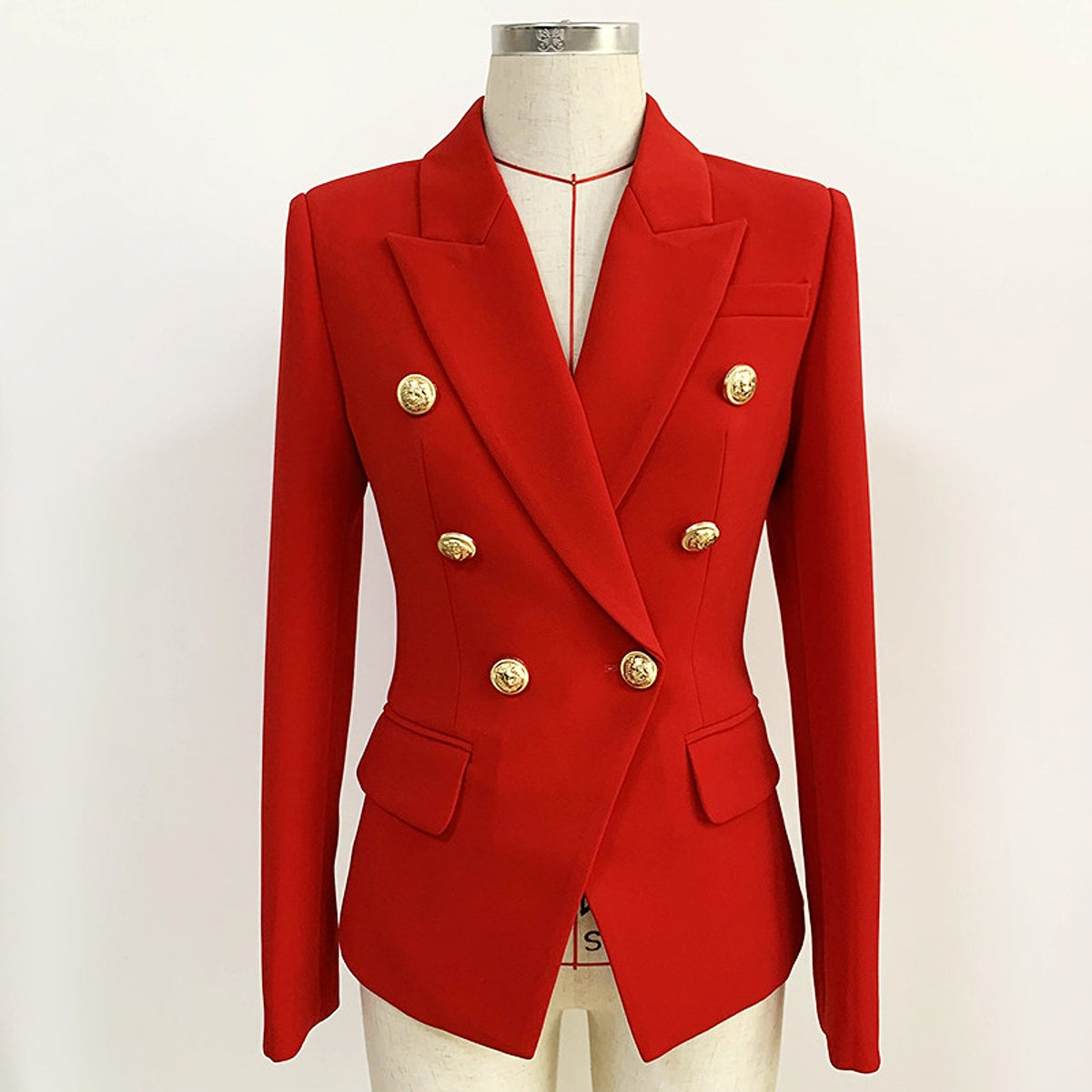LUXE_EDIT™ – Royal Red Blazer (Princess Diana Tribute Edition)