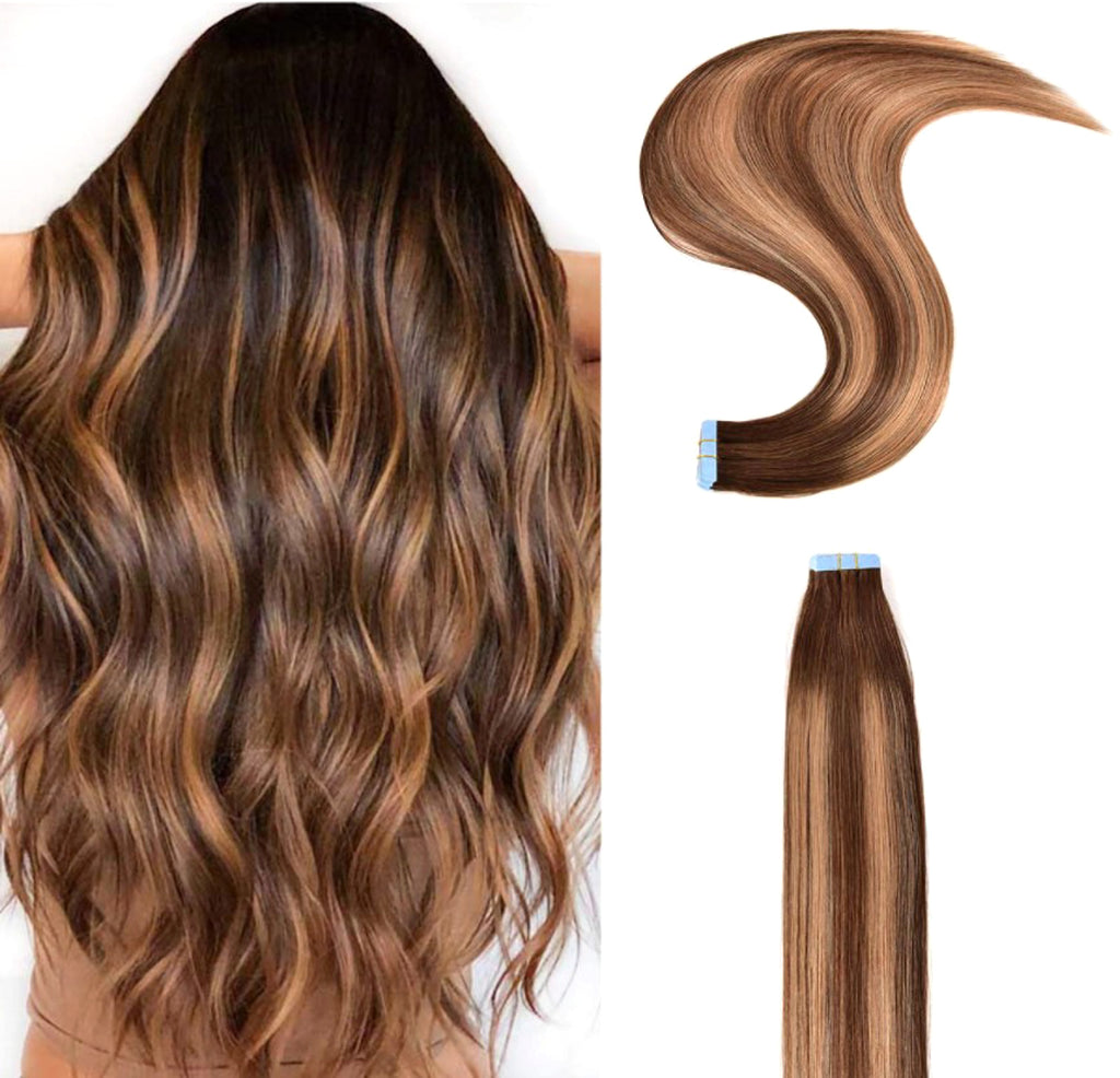 LuxeWave Traceless Invisible Real Hair Wig Extension - enhanced image 2