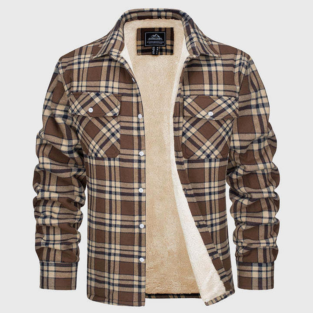 NordTrail™ – Fleece-Lined Lumberjack Shirt Jacket - enhanced image 2