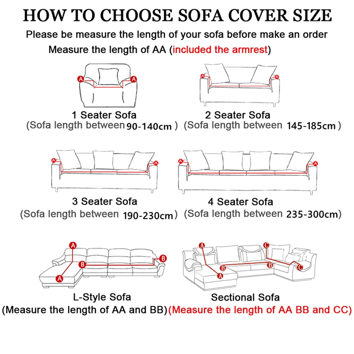 FlexiCover™ – Universal Elastic Sofa Slipcover - enhanced image 2
