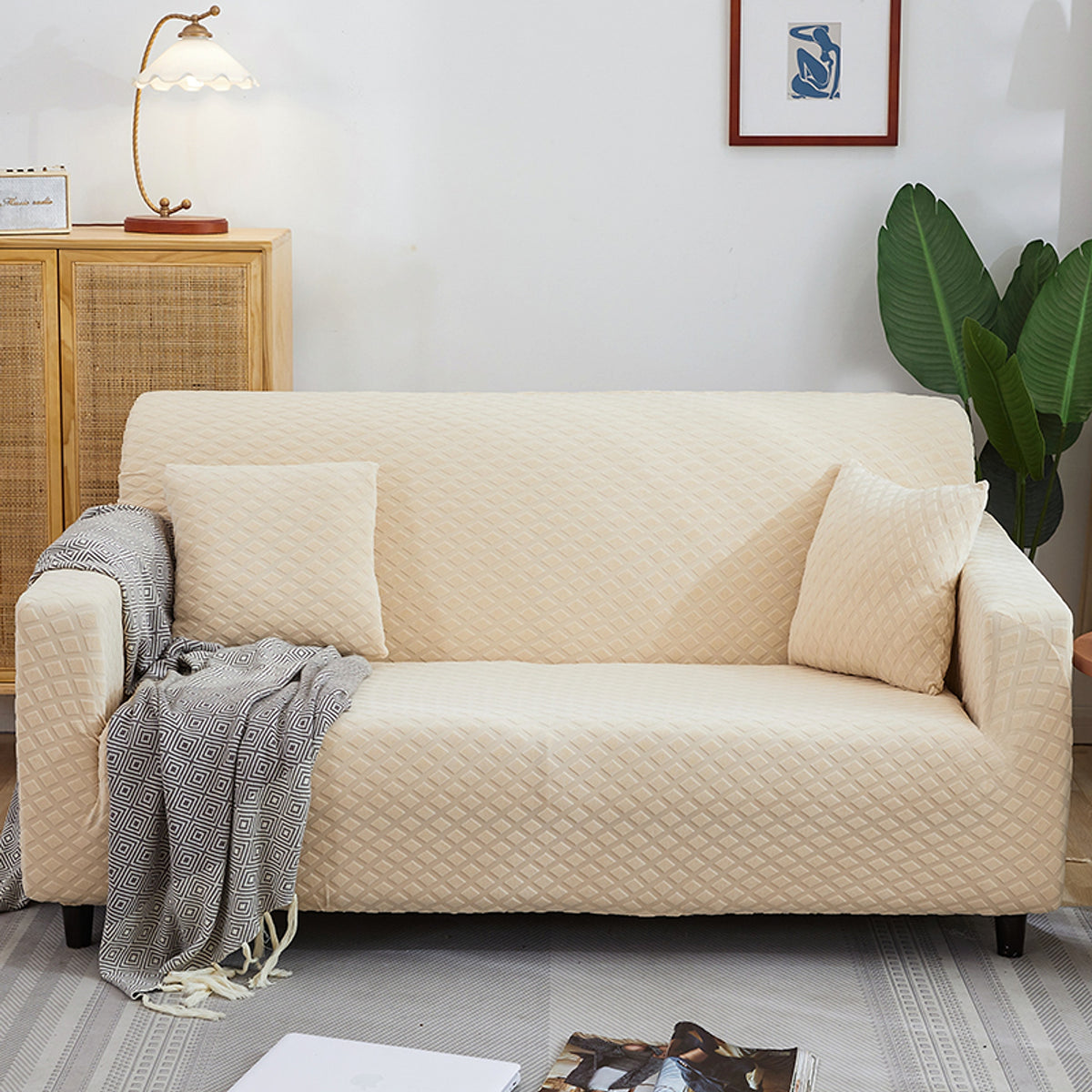 FlexLuxe™ – Full Stretch Sofa Cover for Modular Sofas - enhanced image 2