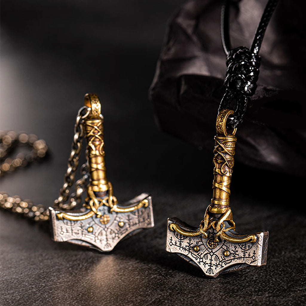 ⚜️ HF™ – Carved Silver Pendant | Heritage Edition - enhanced image 2