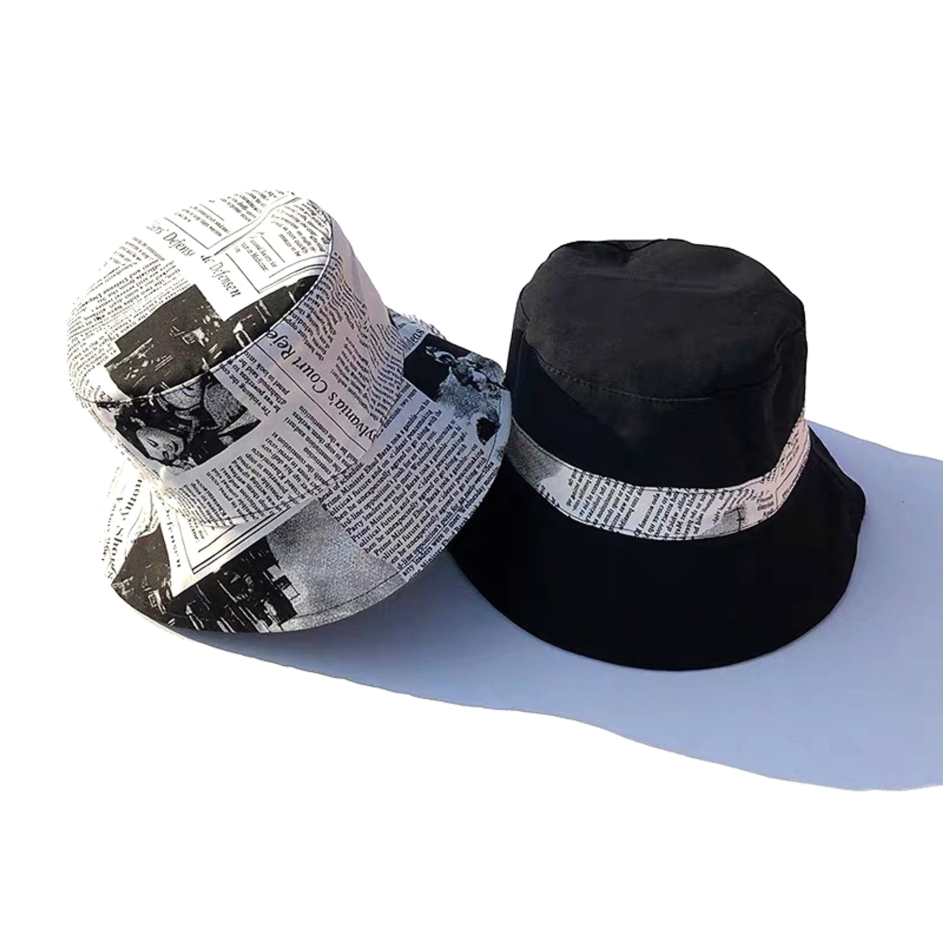 Japanese street hats on both sides - enhanced image 2