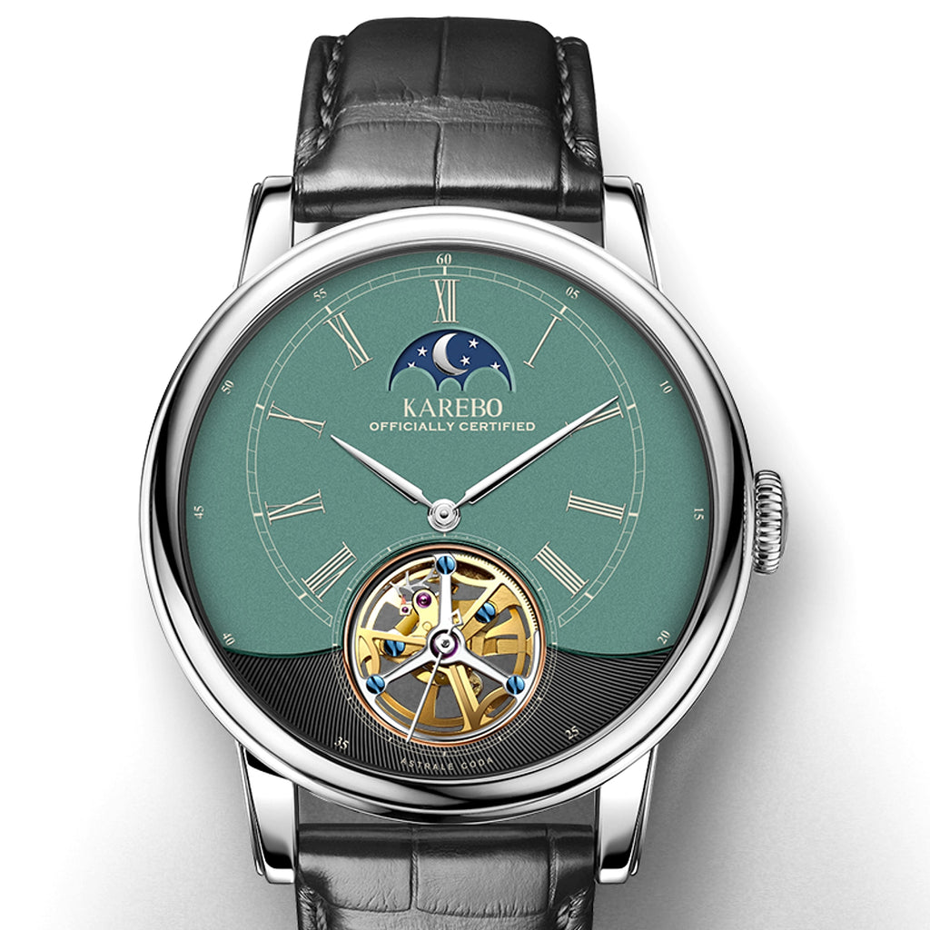 KAREBO - Men's automatic mechanical watch - enhanced image 2