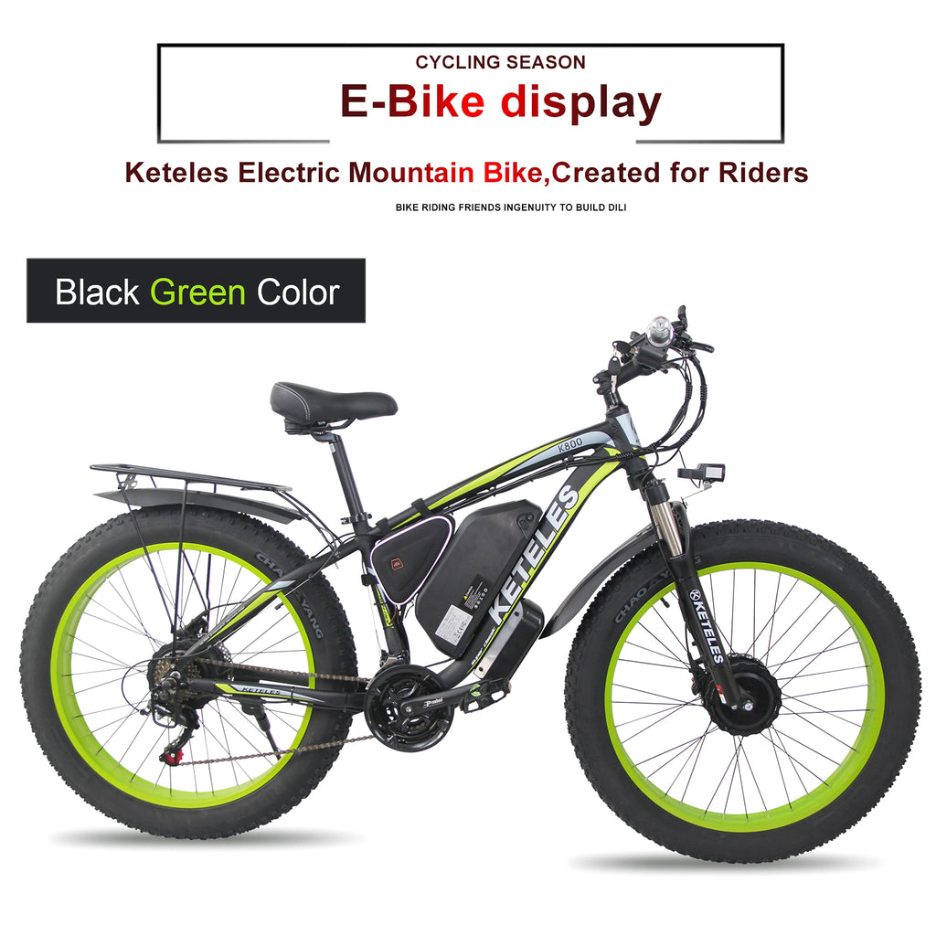 Ketteles™ K800 – Full Alloy E-Mountainbike (48V 21Ah, 21-Speed, Dual Disc Brake) - enhanced image 2