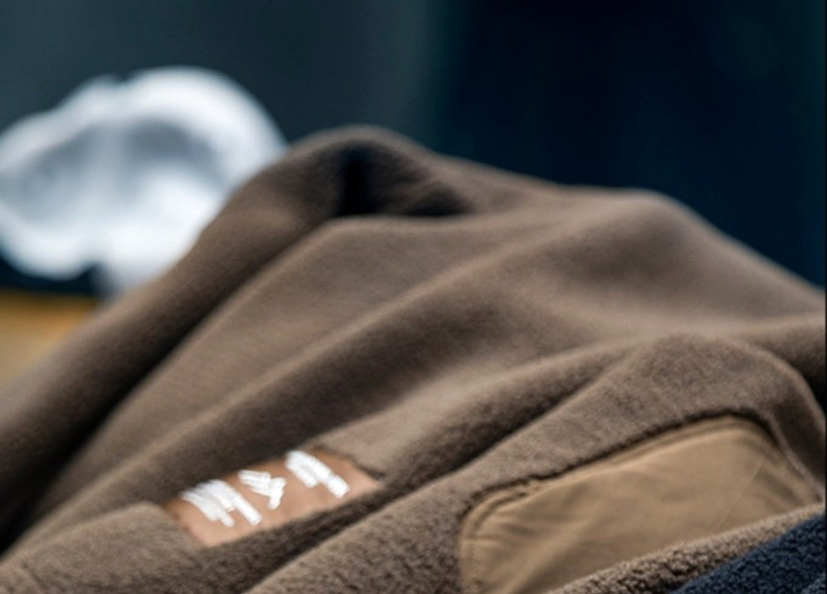 Lambswool Hooded Coat For Men Loose And Warm - enhanced image 2