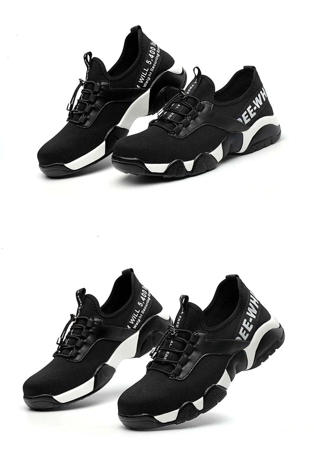 Lightweight protective shoes for men - enhanced image 2
