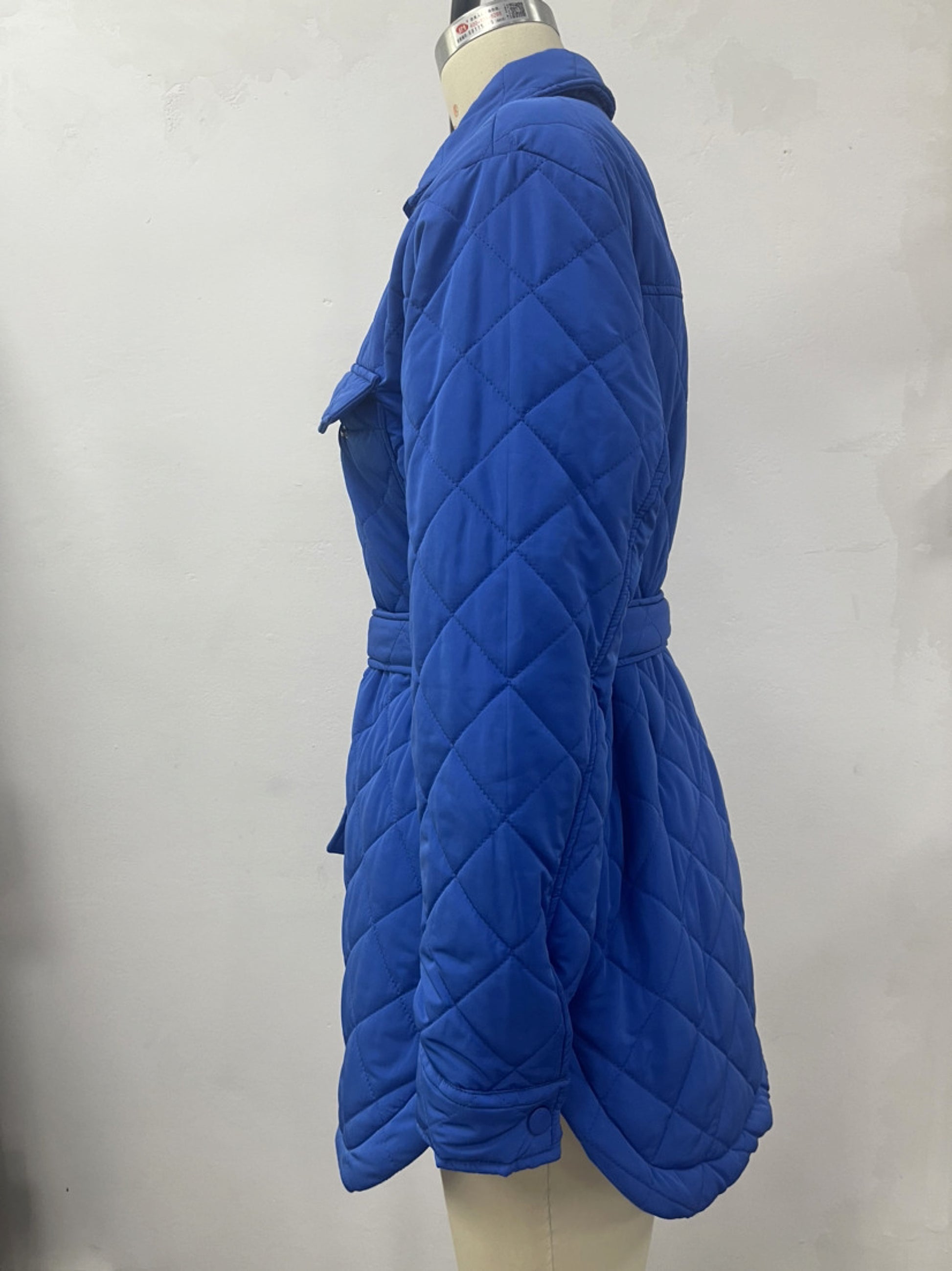 Long Breasted Lapel Cotton Jacket – 25 Edition - enhanced image 2