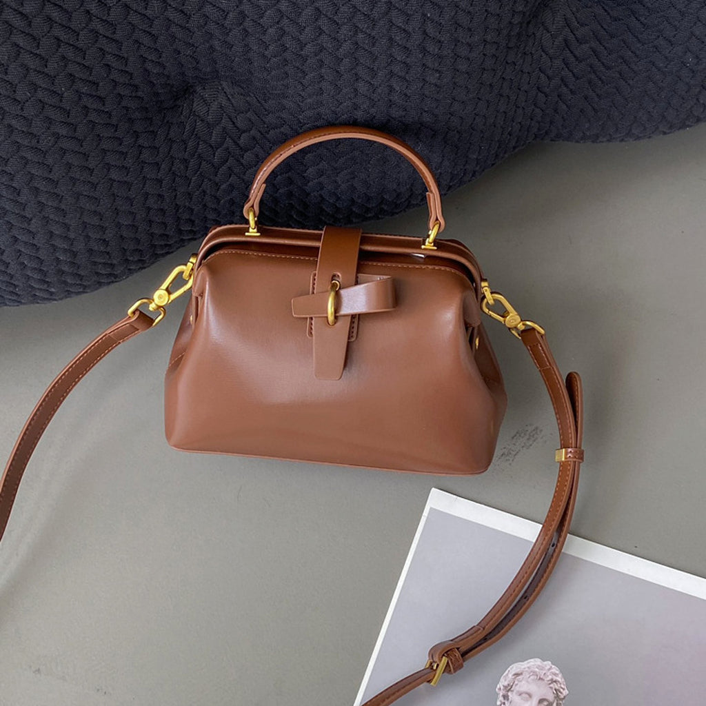 LuxeTann™ – Atelier Box Cowhide Bag - enhanced image 2