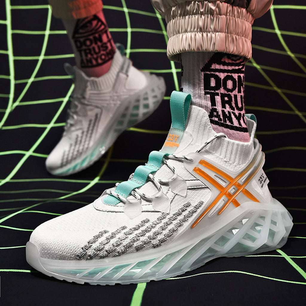 Men Fashion Running Shoes Breathable Leisure - enhanced image 2