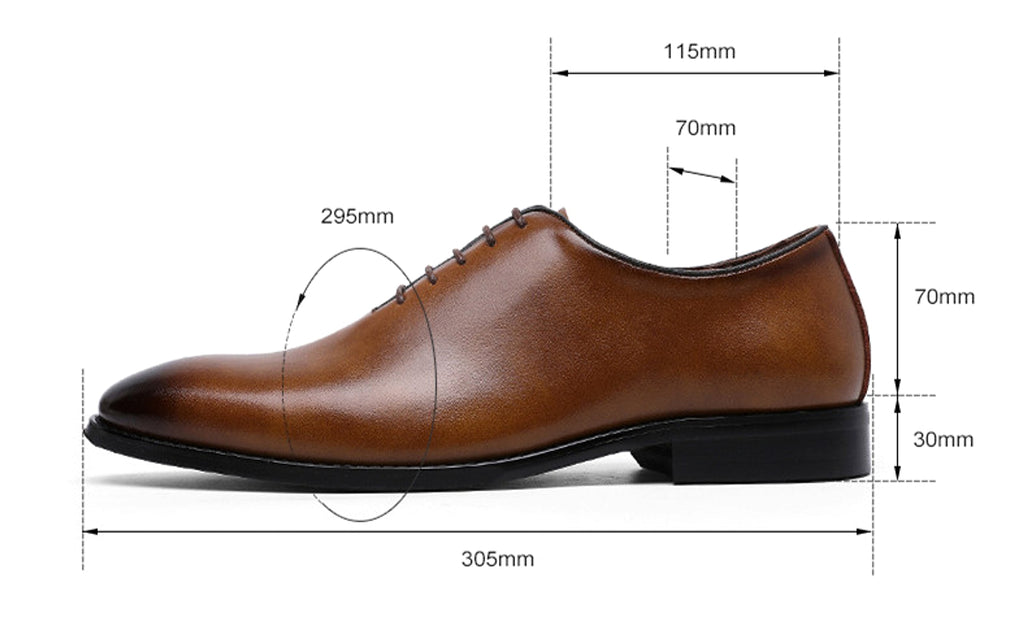Men's Cowhide Business Casual Rubber Shoes - enhanced image 2