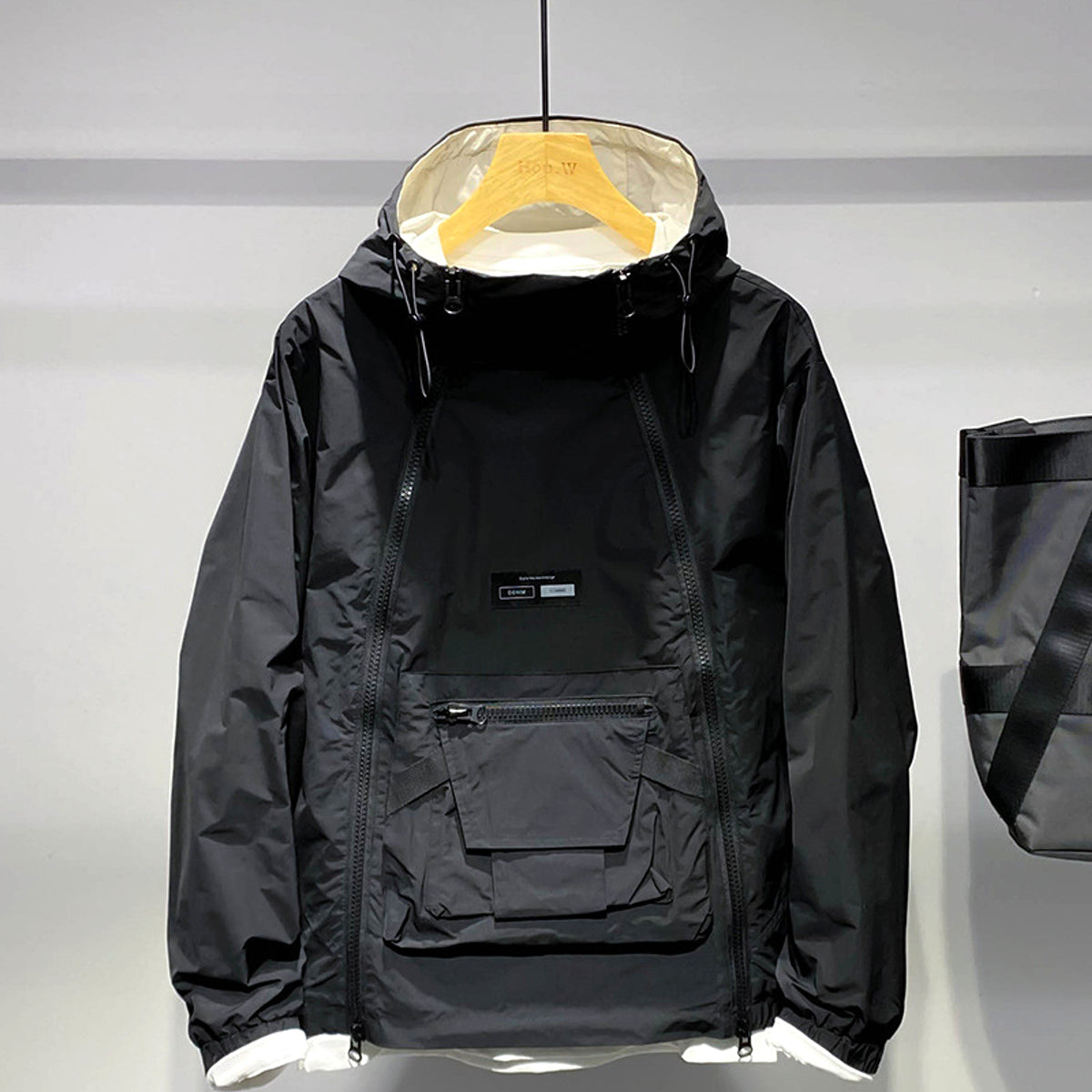 A Men's Double Zipper Sports Cargo Top Men's Assault Jacket - enhanced image 2