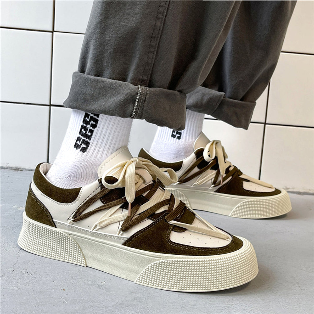 VoltRun™ – Retro-Inspired Street Sneakers - enhanced image 2
