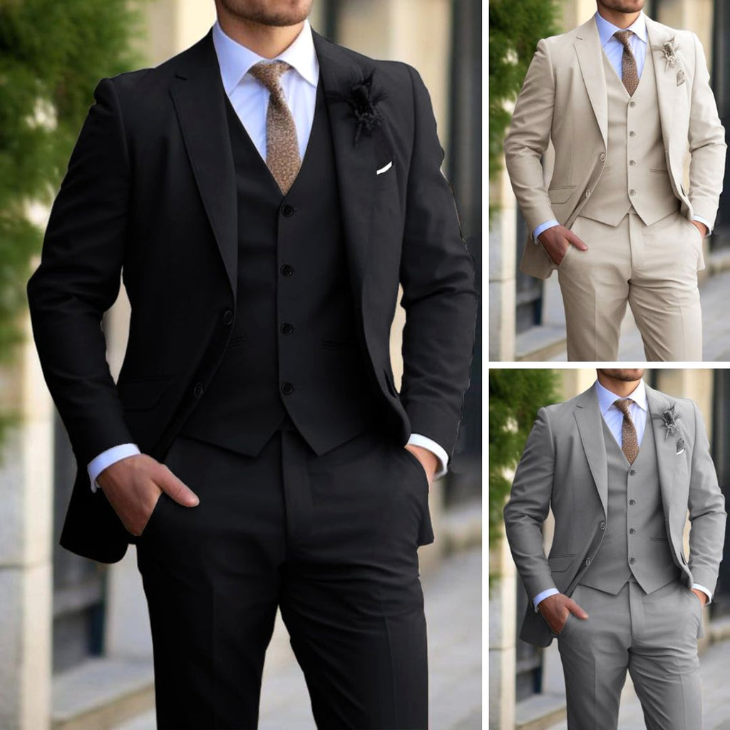 Men's Fashionable Casual Suit Suit - enhanced image 2