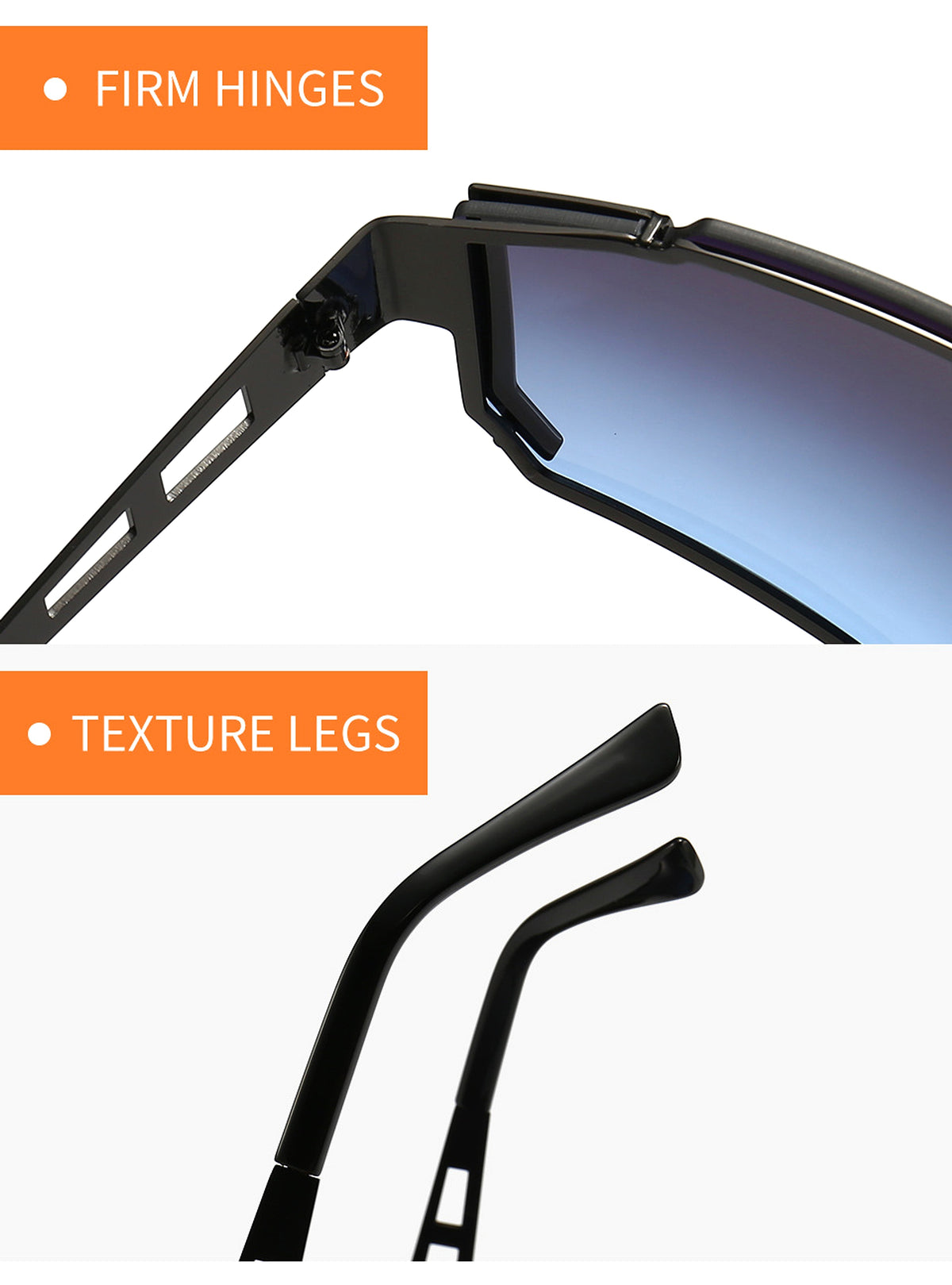Men's Metal Personality Sunglasses Accessories - enhanced image 2