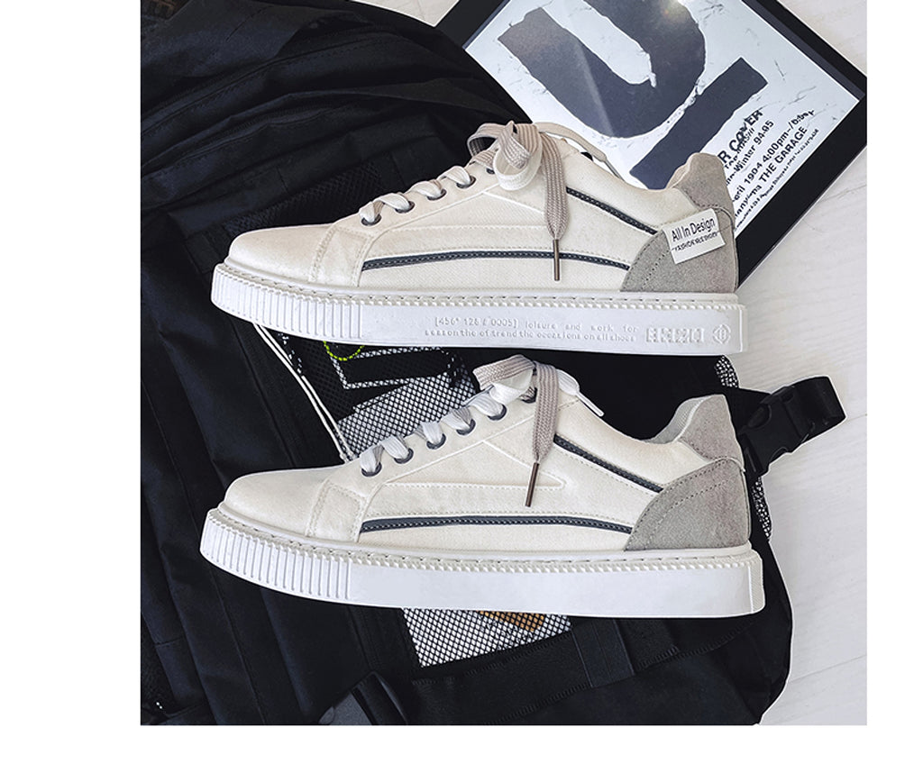 Men's Shoes Summer New Breathable Thin Sneakers Casual Low Top - enhanced image 2