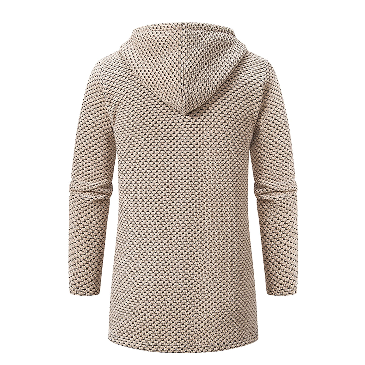 A.1 Men's Solid Color Cardigan Sweater - enhanced image 2