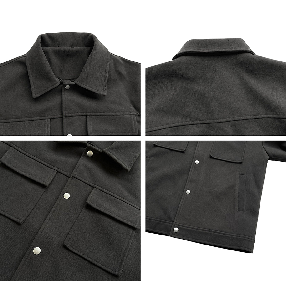 Men's Thick Loose Casual Short Jacket - enhanced image 2