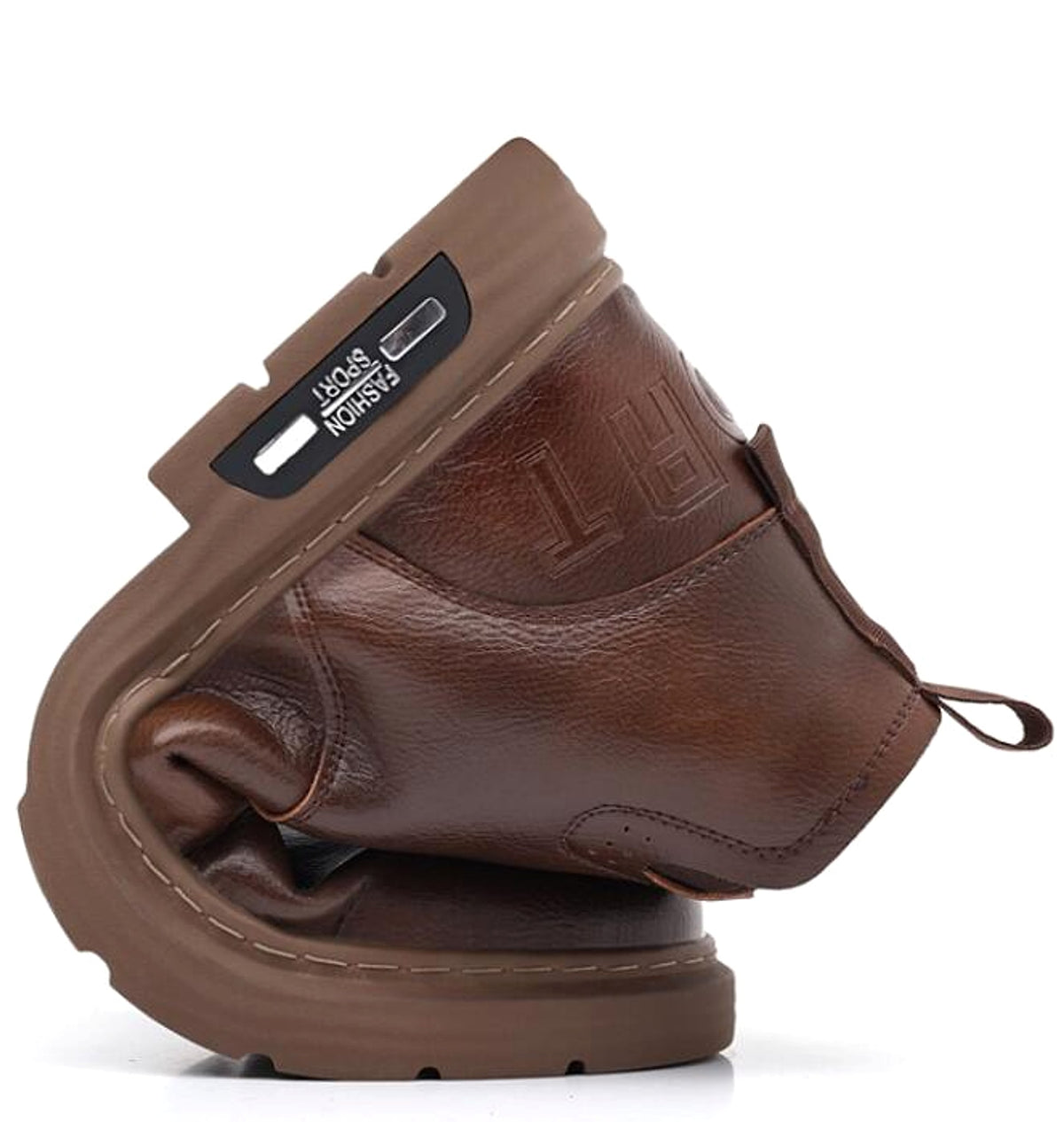 Men's Tooling Big Head Casual Martin Boots Warm - enhanced image 2