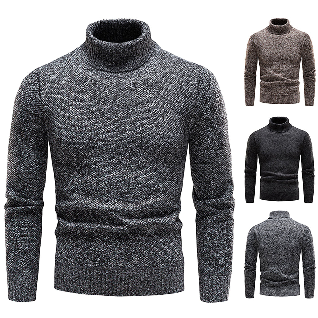 CoreLayer™ – Men’s Outer Turtleneck Knit Sweater