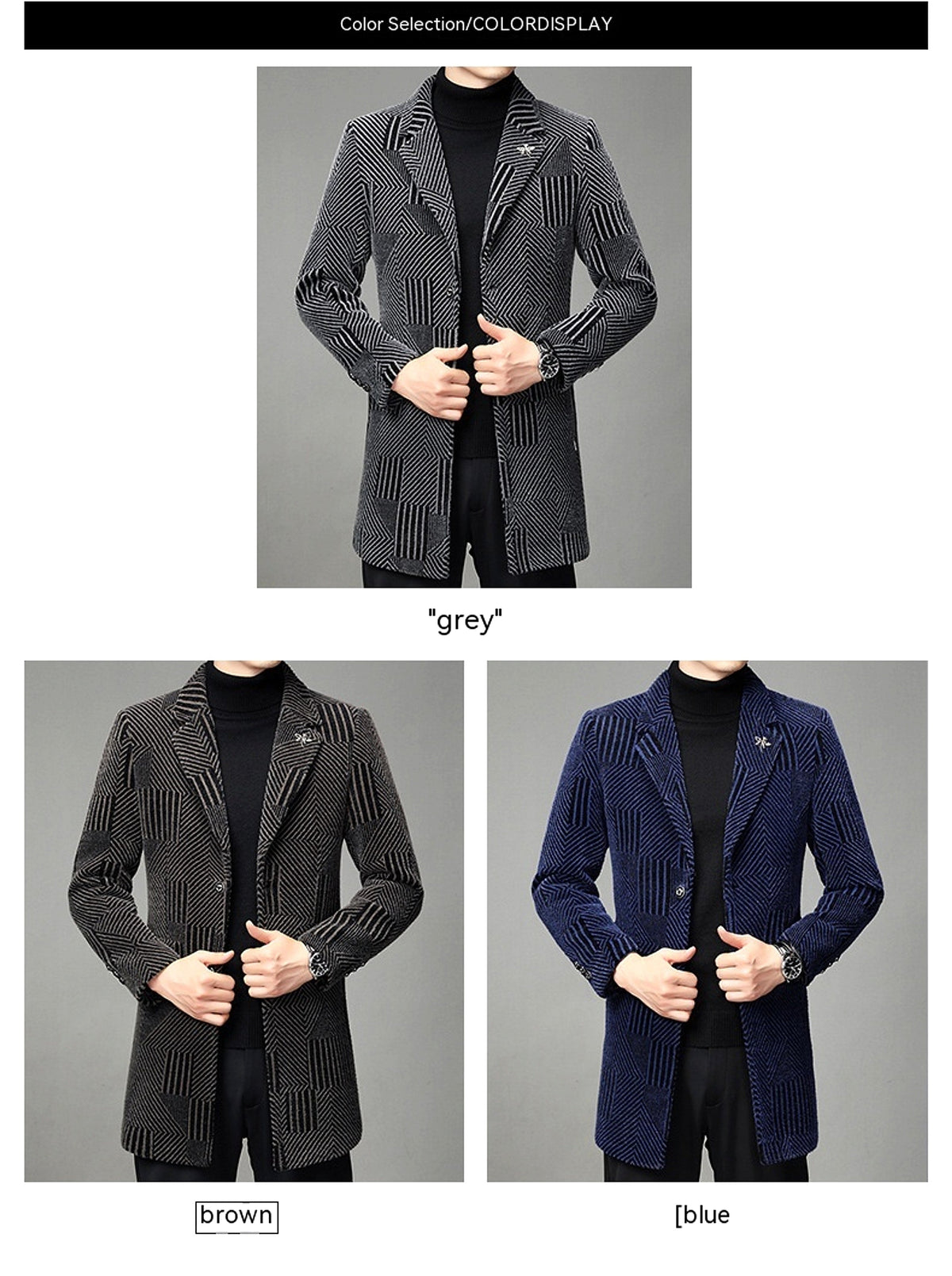 StormGuard™ – Men’s Autumn & Winter Windbreaker Coat