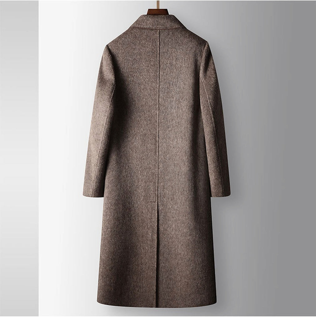 Men's Woolen Coat Autumn And Winter - enhanced image 2
