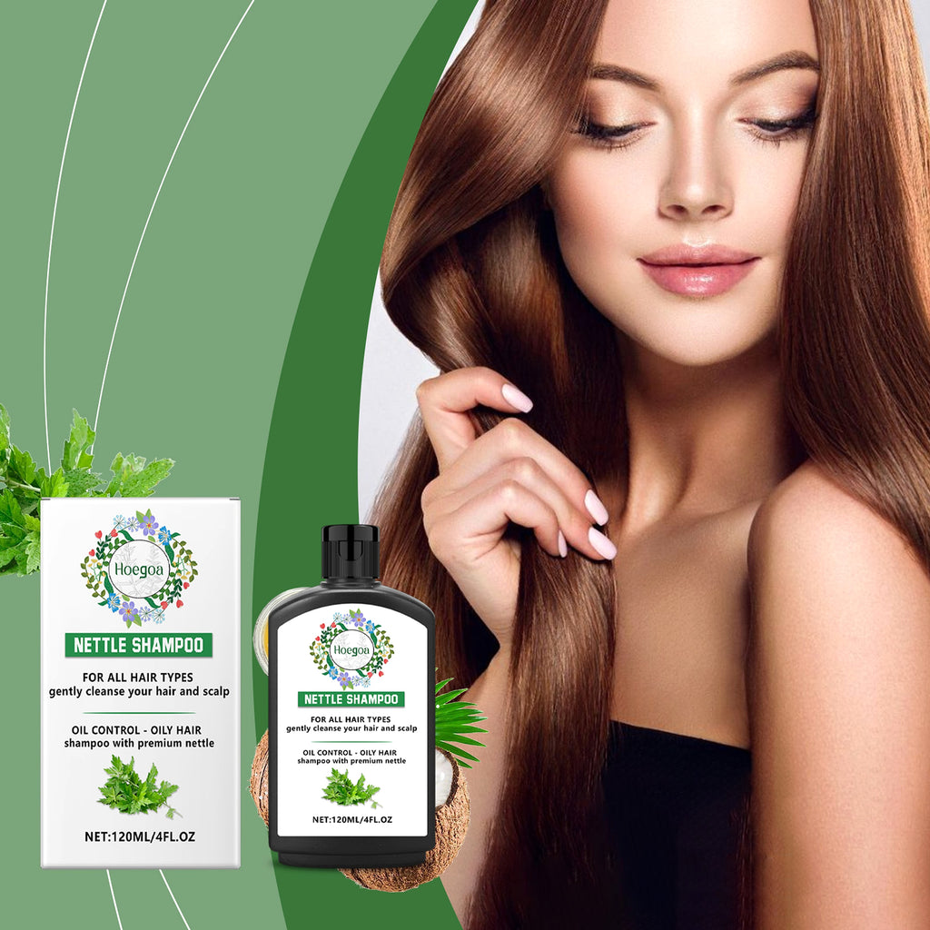 Nettle Grass Deep Scalp Cleansing Shampoo – 120ml - enhanced image 2