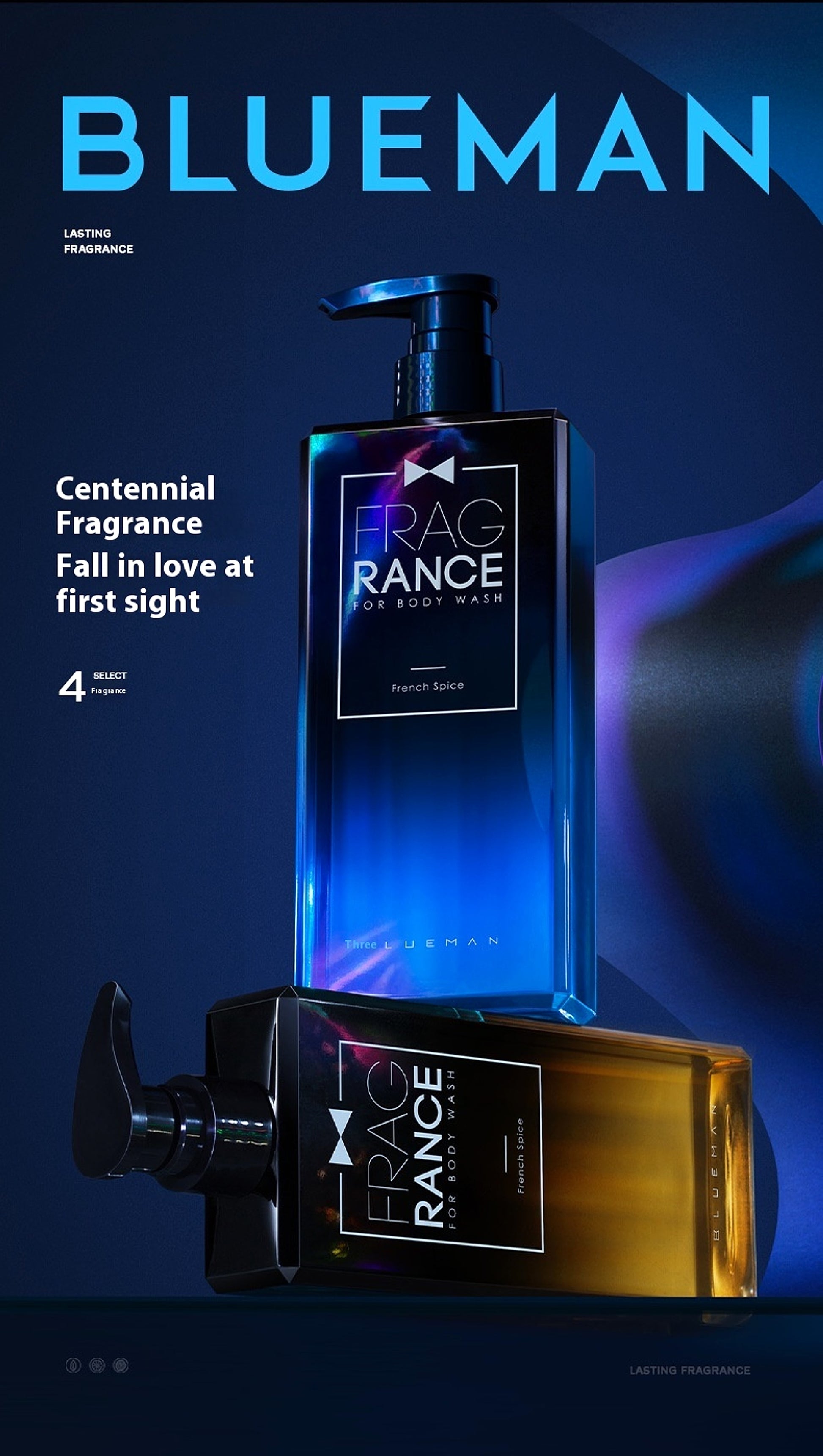 NOX | Parfum-Infused Shower Gel for Men – Niche Grooming Edition (500ml Set) - enhanced image 2