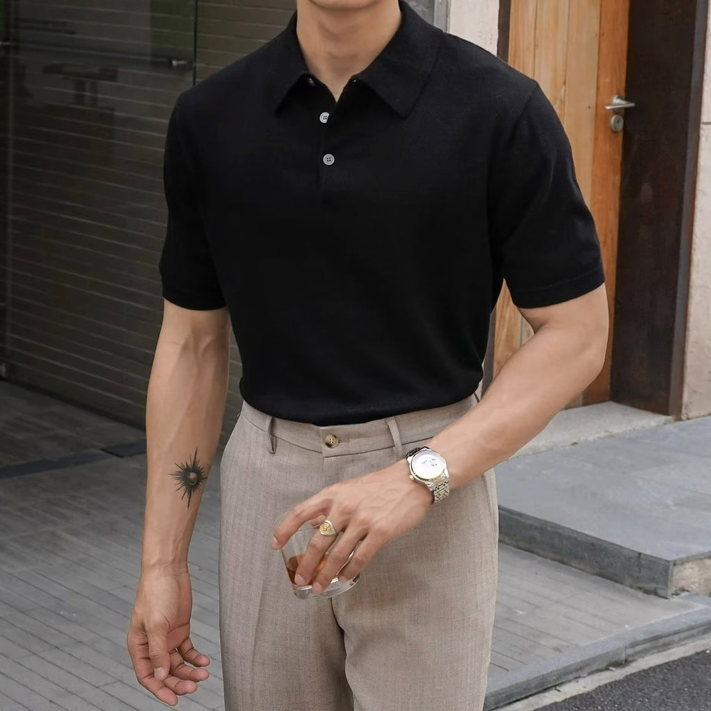 Modern Essential Men's Polo Shirt - enhanced image 2