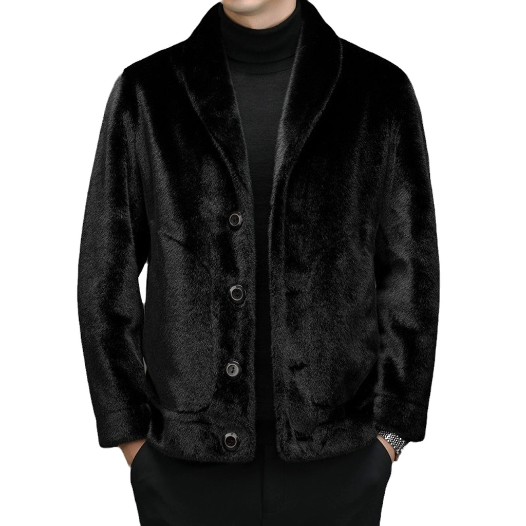 Padded Jacket Fur Integrated Double-sided Top - enhanced image 2