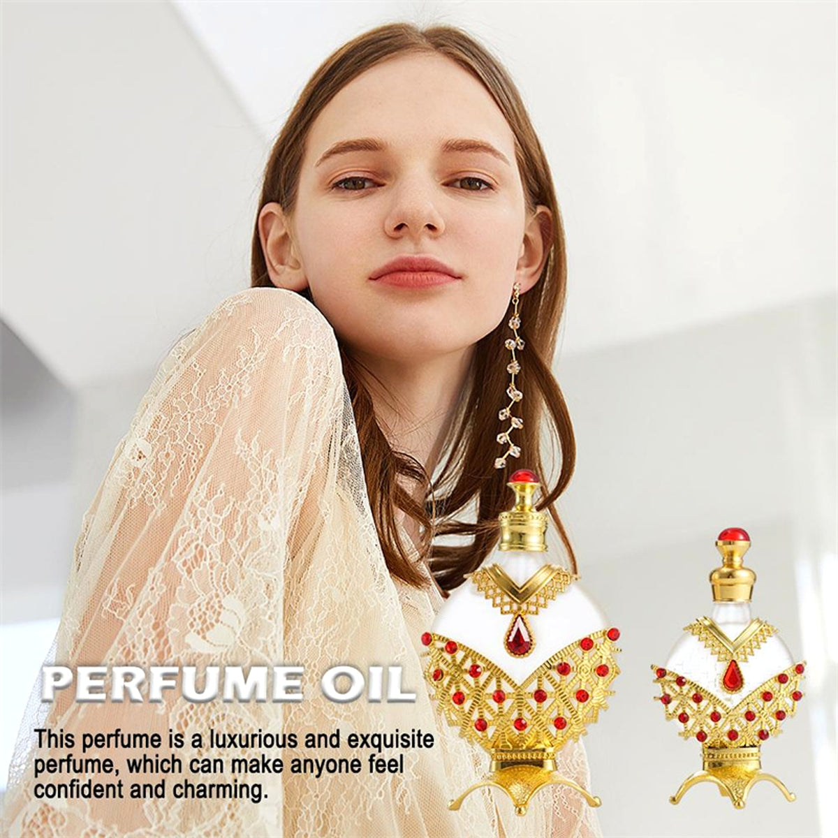Perfume Oil Concentrated Perfume Oil Lasting Fragrance Mild Non-pungent Portable Concentrated Fragrance Beauty Products - enhanced image 2