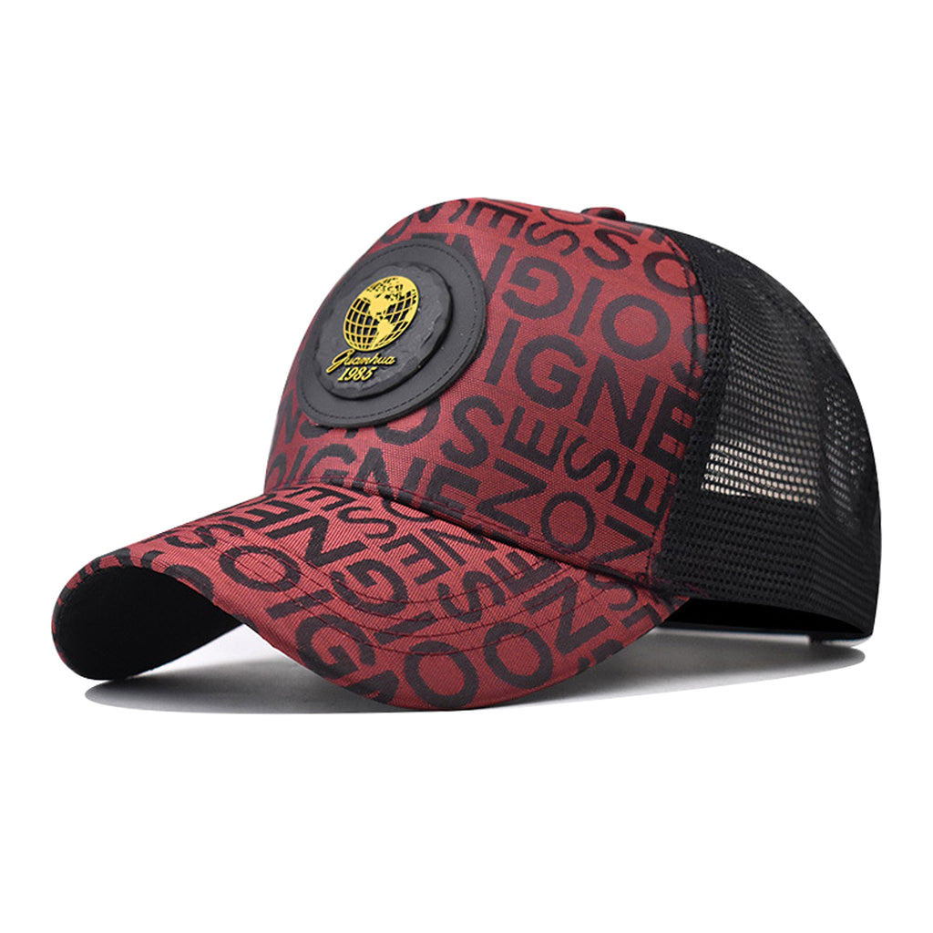 Personality Trend Retro Alphabet Baseball Cap - enhanced image 2