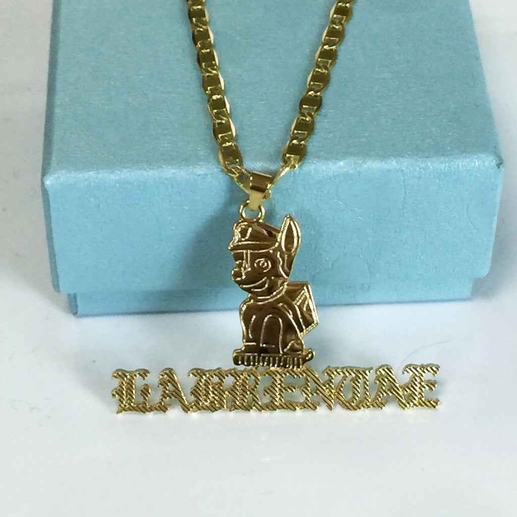 Photo Necklace Children Cartoon Pendant Titanium Steel - enhanced image 2