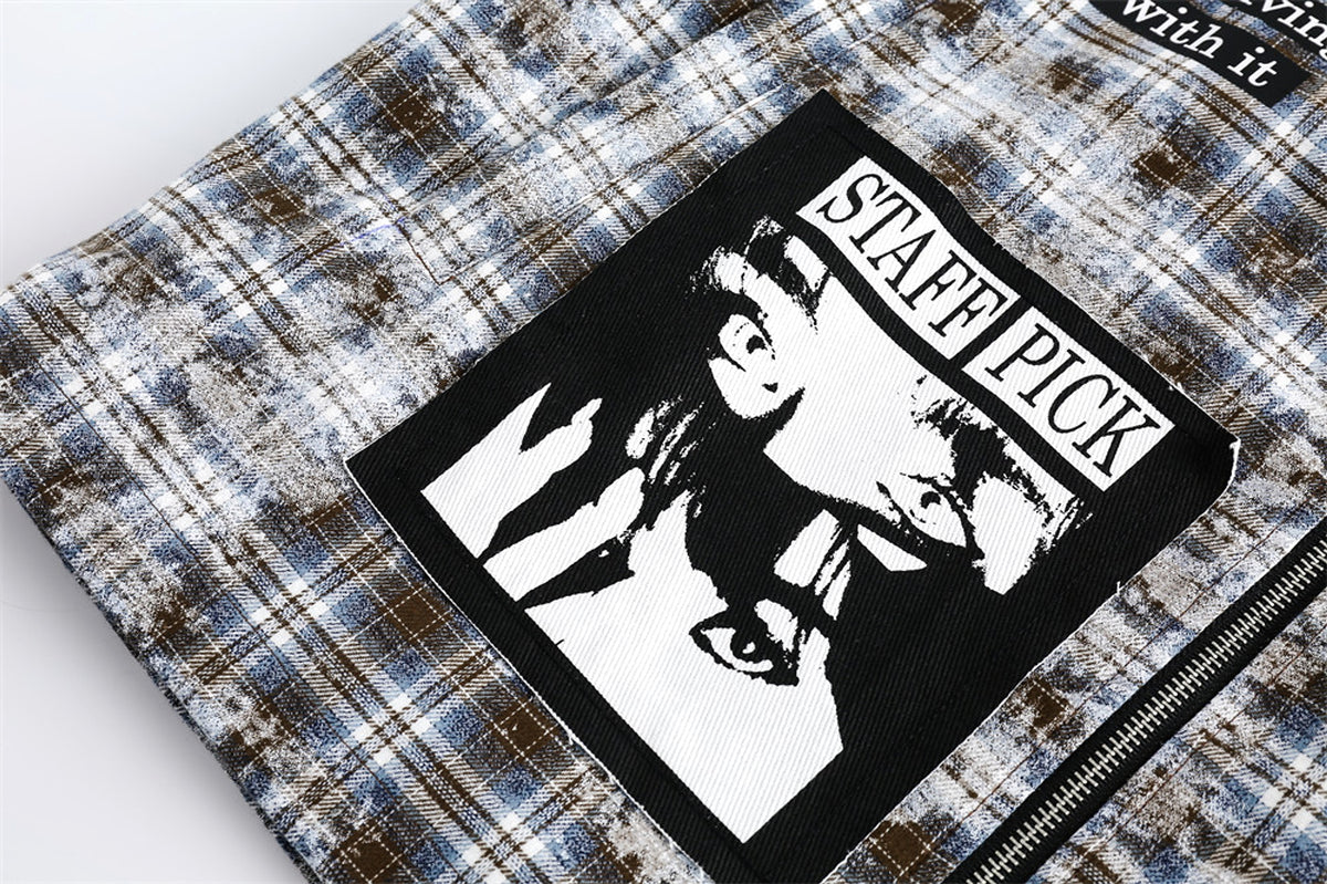 Plaid DressShirt For Women - enhanced image 2
